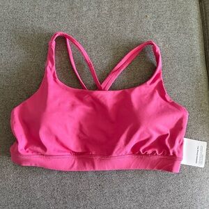 Lululemon Energy Bra in Coral-Pink